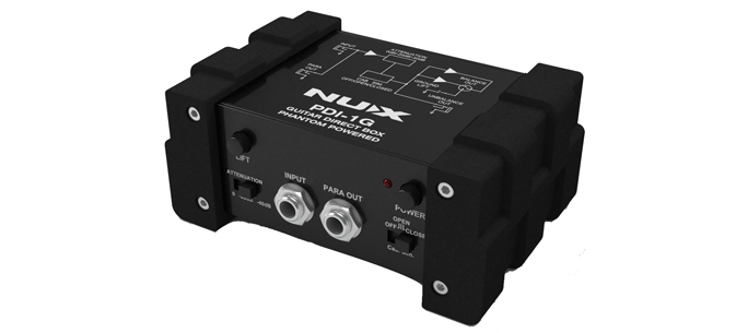 PDI-1G Guitar Direct Box Преобразователь сигнала для гитары директбокс (ди-бокс), Nux Cherub