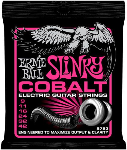 Комплект струн для электрогитары Ernie Ball Super Slinky Cobalt P02723
