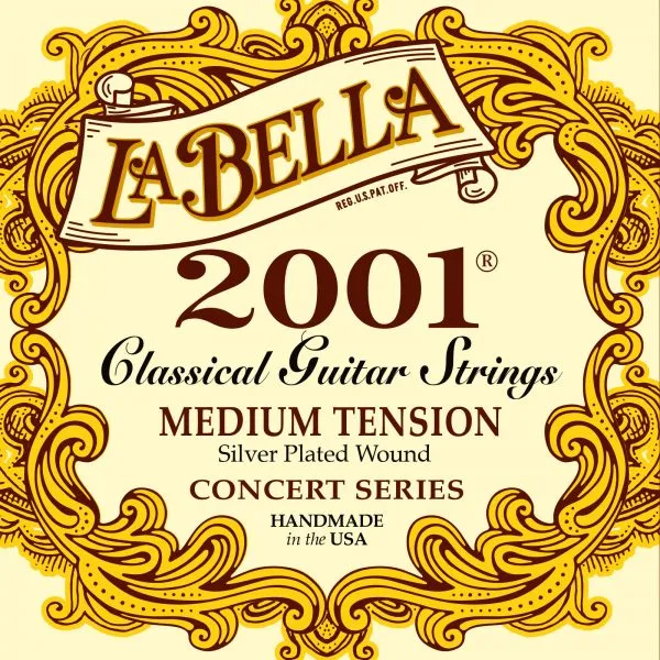 Струна E1 для классической гитары La Bella 2001-M
