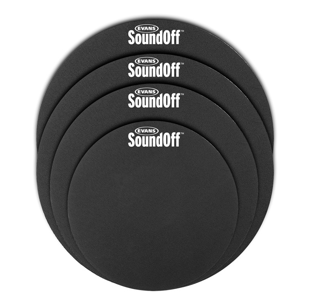 SO-0244 SoundOff Fusion Набор тренировочных заглушек (10", 12", 14", 14"), Evans