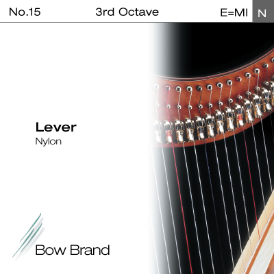 Комплект струн 3 октавы для арфы Bow Brand Lever Artists Nylon