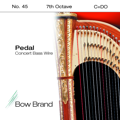 Harp C7 string Bow Brand Pedal Wires