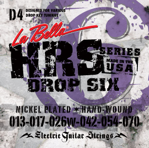HRS-D4 Комплект струн для электрогитары 013-070 La Bella
