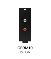 CFBM10 Floor Box Модуль коммутационной коробки 2 х RCA, Soundking