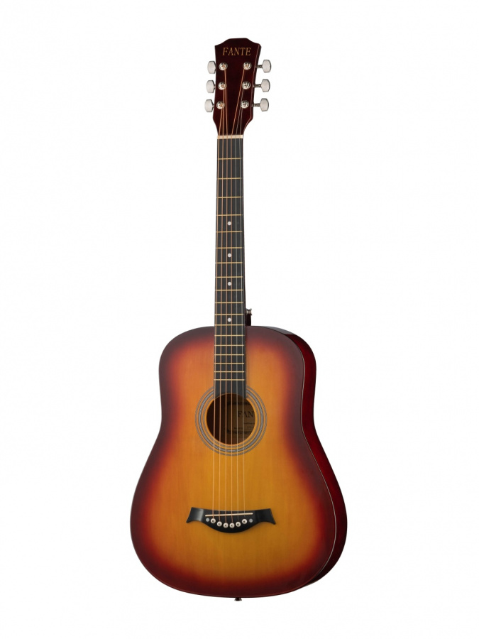 FT-R38B-3TS Акустическая гитара, санберст, Fante