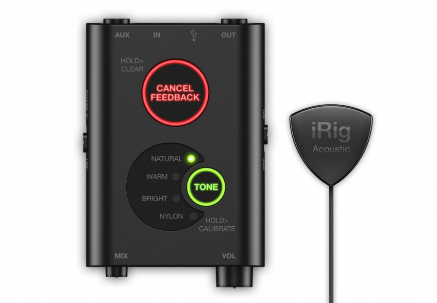 iRig-ACOSTG Микрофон для акустической гитары, IK Multimedia