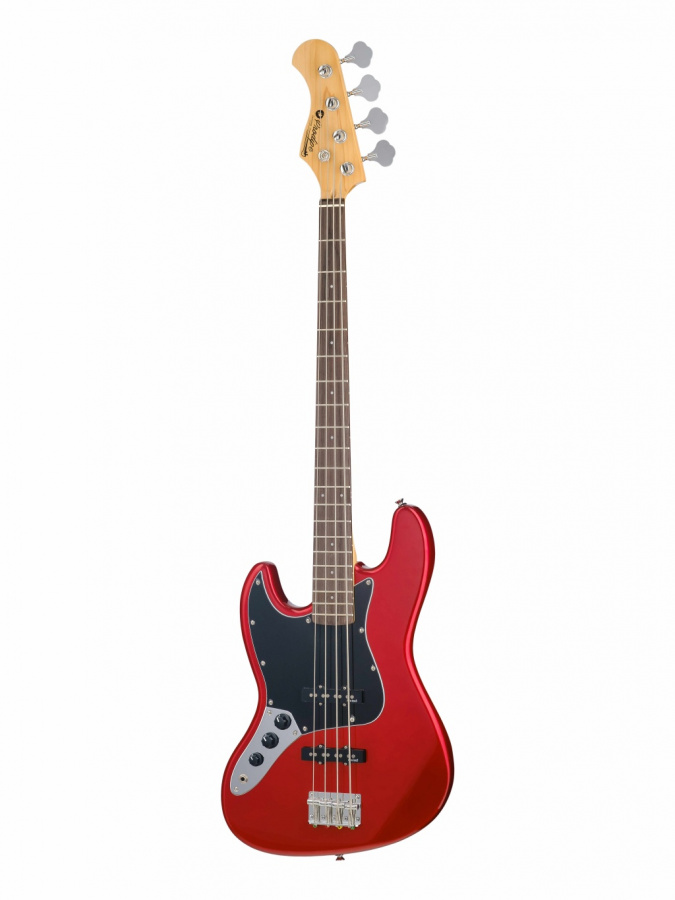 JMFJB80LHRACAR Бас-гитара JB80LHRA леворукая, красная, Prodipe
