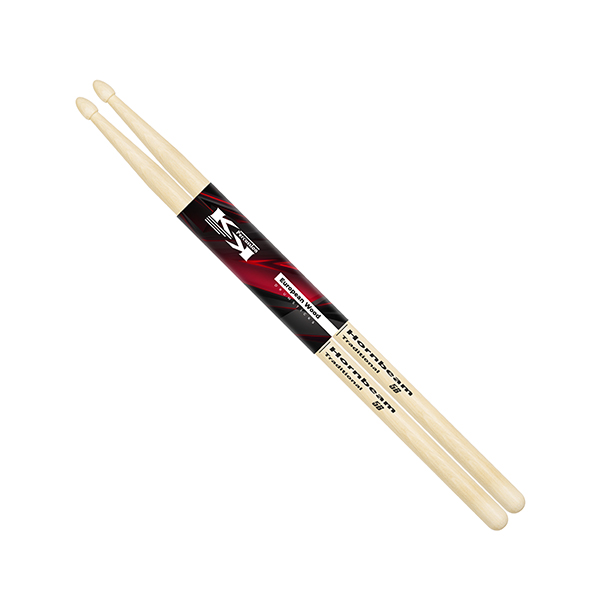 KKGN0C05B Hornbeam 5B Барабанные палочки, граб, деревянный наконечник, KK Percussion