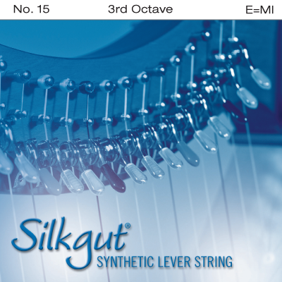 Комплект струн 3 октавы для арфы Bow Brand Silkgut