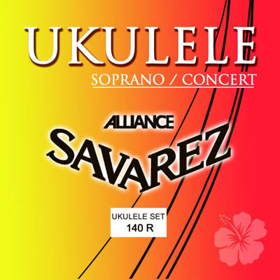 Комплект струн для концертного укулеле Savarez Alliance 140R