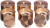 Комплект аксессуаров KGU Medium Antique Bronze Lacquer TKMB110