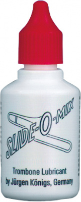 Масло для кулисы тромбона Slide-O-Mix (590064) (Про-во Германия) двухкомпонентная, экономичная и продуктивная,  для проблемных кулис, 2 бутылочки с носиком-дозатором 50мл (Emulsion) и 10мл (Additiv), Classic Set