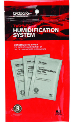 Восстанавливающие пакеты увлажнителя гитары D'Addario Humidipak PW-HPCP-03