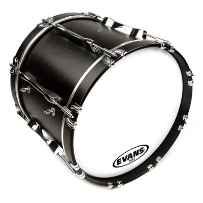 BD24MX2W MX2 White Пластик для маршевого бас-барабана 24", Evans