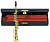 GEWA Miniature Instrument Soprano-Saxophone сувенир сопрано-саксофон, латунь, 15 см, с футляром