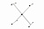 Q-1XA-WH Стойка для клавишных инструментов, одинарная X, белая, Foix