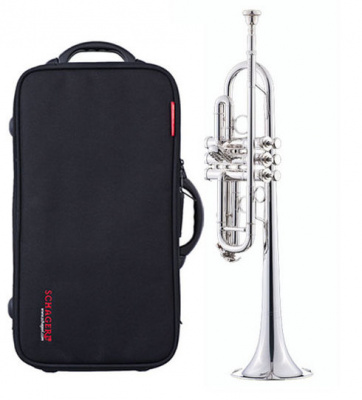 Schagerl Intercontinental C-Trumpet "Caracas" ML, Silver