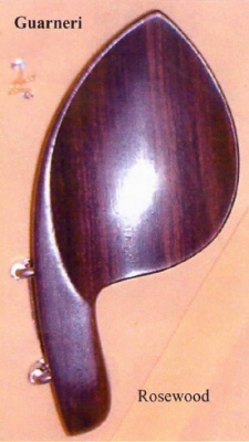 BC01Ru-4/4 Подбородник для альта, модель Guarneri. Форма крепления - U. Материал - палисандр WBO