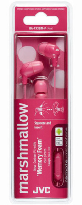 Наушники-гарнитура JVC HA-FX38M-P