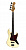JMFJB80RAVW Бас-гитара JB80RA, белая, Prodipe