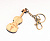 HY-B007 Брелок сувенирный скрипка, дерево, Rin