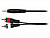 BB413-3M Кабель акустический, 3,5мм — 2хRCA, 3м, Soundking