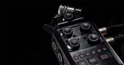 Zoom H6/BLK ручной рекордер-портастудия. Каналы - 4/Сменные микрофоны/Цветной дисплей/черный цвет