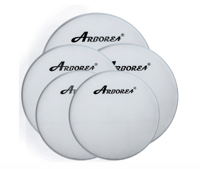 ARDLW-22 Пластик для бас-барабана 22", белый, Arbore