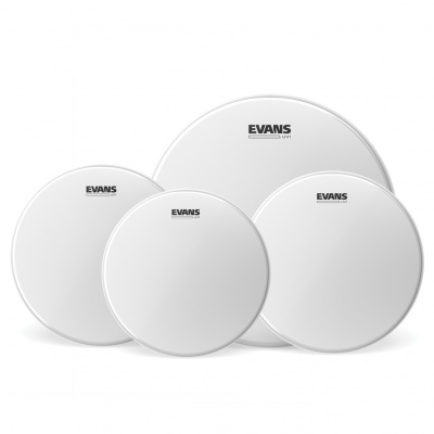 Пластики для томов и малого барабана Evans Rock EPP-UV1-R