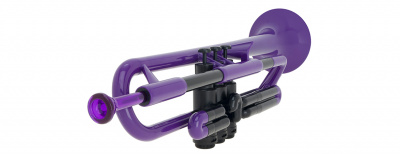 Труба Bb pTrumpet 1P (Пр-во Великобритания) цвет ФИОЛЕТОВЫЙ, British design, пластиковая конструкция,легкий инструмент звучит, как типичная труба из латуни, удобен для начинающих. В комплекте два пластиковых мундштука 5С и 3С,чехол
